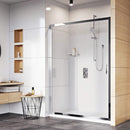 Roman Innov8 Recessed Sliding Shower Door - 8mm Glass - 1200mm Wide - Chrome N2T1213S