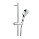 JTP Techno Slide Rail with Pulse Multi Function Shower Handle and Shower Hose - Chrome