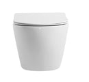 Rimless Toilet Wall Hung Pan Soft Seat Roca Duplo A8900720A0 0.82 Wc Frame Under Window