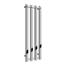 Reina Todi Designer Heated Towel Rail - 800mm x 260mm - Chrome