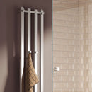 Reina Todi Designer Heated Towel Rail - 1200mm x 260mm - Chrome