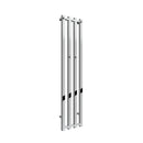 Reina Todi Designer Heated Towel Rail - 1200x260mm - Chrome RDN-TDI120026