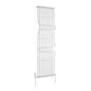 Reina Aletta Vertical Designer Towel Radiator - 1800mm x 500mm - White