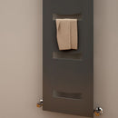 Reina Ancora Vertical Designer Radiator - 1800mm x 490mm - Anthracite RND-AN418A