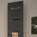 Reina Ancora Vertical Designer Radiator - 1800mm x 490mm - Anthracite RND-AN418A
