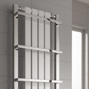 Reina Ashen Designer Towel Radiator - 1000x490mm - White RND-ASH100049W