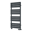 Reina Avola Flat Panel Heated Towel Rail - 1124x500mm - Anthracite RND-AVL112A