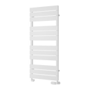 Reina Avola Flat Panel Heated Towel Rail - 1124x500mm - White RND-AVL112W