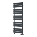 Reina Avola Flat Panel Heated Towel Rail - 1424x500mm - Anthracite RND-AVL142A