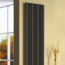 Reina Bonera Vertical Designer Radiator - 1800x456mm - Anthracite RND-BNR4518A