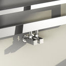 Reina Breno Horizontal Designer Heated Towel Rail - 350x700mm - Chrome RND-BO1