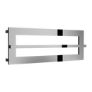 Reina Breno Horizontal Designer Heated Towel Rail - 350x700mm - Chrome RND-BO1