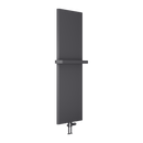 Reina Borda Vertical Designer Radiator - 1800x540mm - Anthracite Texture