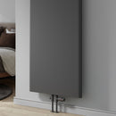 Reina Borda Vertical Designer Radiator - 1800x640mm - Anthracite Texture RND-BRD18064A