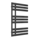 Reina Chisa Vertical Designer Heated Towel Rail - 820x500mm Wide - Anthracite RND-CHS082A