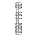 Reina Claro Vertical Designer Heated Towel Rail - 1200x300mm - Chrome RND-CLR3120