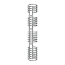 Reina Claro Vertical Designer Heated Towel Rail - 1600mm x 300mm - Chrome
