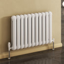 Reina Coneva Horizontal Designer Radiator - 550mm x 790mm - White