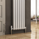 Reina Coneva Vertical Designer Radiator - 1800mm x 440mm - White