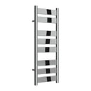 Reina Carpi Vertical Designer Heated Towel Rail - 800x300mm - Chrome RND-CRP3080