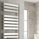 Reina Carpi Vertical Designer Heated Towel Rail - 1300mm x 500mm - Chrome