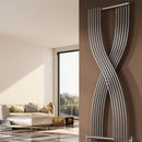 Reina Dimaro Vertical Designer Radiator - 1760mm x 620mm - Chrome