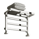 Reina Elvina Horizontal Designer Heated Towel Rail - 350x500mm - Chrome RND-EV503