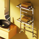 Reina Elvina 2 Designer Heated Towel Rail - 1000mm x 500mm - Chrome