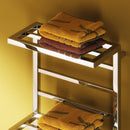 Reina Elvina 2 Designer Heated Towel Rail - 1000mm x 500mm - Chrome