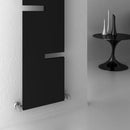 Reina Fiore Vertical Designer Radiator - 1790mm x 490mm - Anthracite