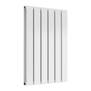 Reina Flat Panel Double Horizontal Designer Radiator - 600x440mm - White RND-FL06WD