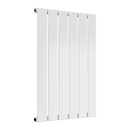 Reina Flat Panel Single Horizontal Designer Radiator - 600mm x 440mm - White