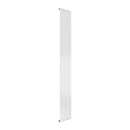 Reina Flat Panel Single Vertical Designer Radiator - 1600x218mm - White RND-FL163W