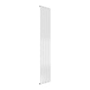 Reina Flat Panel Single Vertical Designer Radiator - 1600x292mm - White RND-FL164W