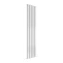 Reina Flat Panel Double Vertical Designer Radiator - 1600mm x 366mm - White
