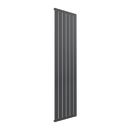 Reina Flat Panel Single Vertical Designer Radiator - 1600mm x 440mm - Anthracite
