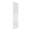 Reina Flat Panel Single Vertical Designer Radiator - 1600mm x 440mm - White