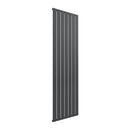Reina Flat Panel Single Vertical Designer Radiator - 1600x514mm - Anthracite RND-FL167A
