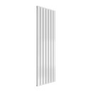 Reina Flat Panel Double Vertical Designer Radiator - 1600mm x 514mm - White