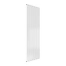Reina Flat Panel Single Vertical Designer Radiator - 1600mm x 514mm - White