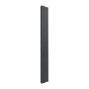 Reina Flat Panel Double Vertical Designer Radiator - 1800mm x 218mm - Anthracite