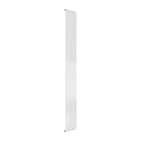 Reina Flat Panel Single Vertical Designer Radiator - 1800x218mm - White RND-FL183W