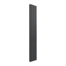 Reina Flat Panel Double Vertical Designer Radiator - 1800x292mm - Anthracite RND-FL184AD