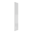 Reina Flat Panel Double Vertical Designer Radiator - 1800mm x 292mm - White