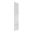 Reina Flat Panel Double Vertical Designer Radiator - 1800mm x 366mm - White