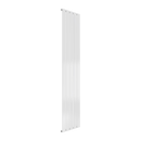 Reina Flat Panel Single Vertical Designer Radiator - 1800mm x 366mm - White