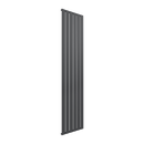 Reina Flat Panel Single Vertical Designer Radiator - 1800mm x 440mm - Anthracite