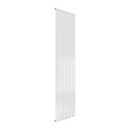 Reina Flat Panel Double Vertical Designer Radiator - 1800mm x 440mm - White