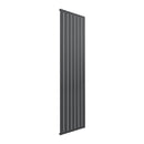 Reina Flat Panel Single Vertical Designer Radiator - 1800x514mm - Anthracite RND-FL187A