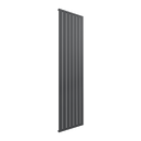 Reina Flat Panel Single Vertical Designer Radiator - 1800mm x 514mm - Anthracite